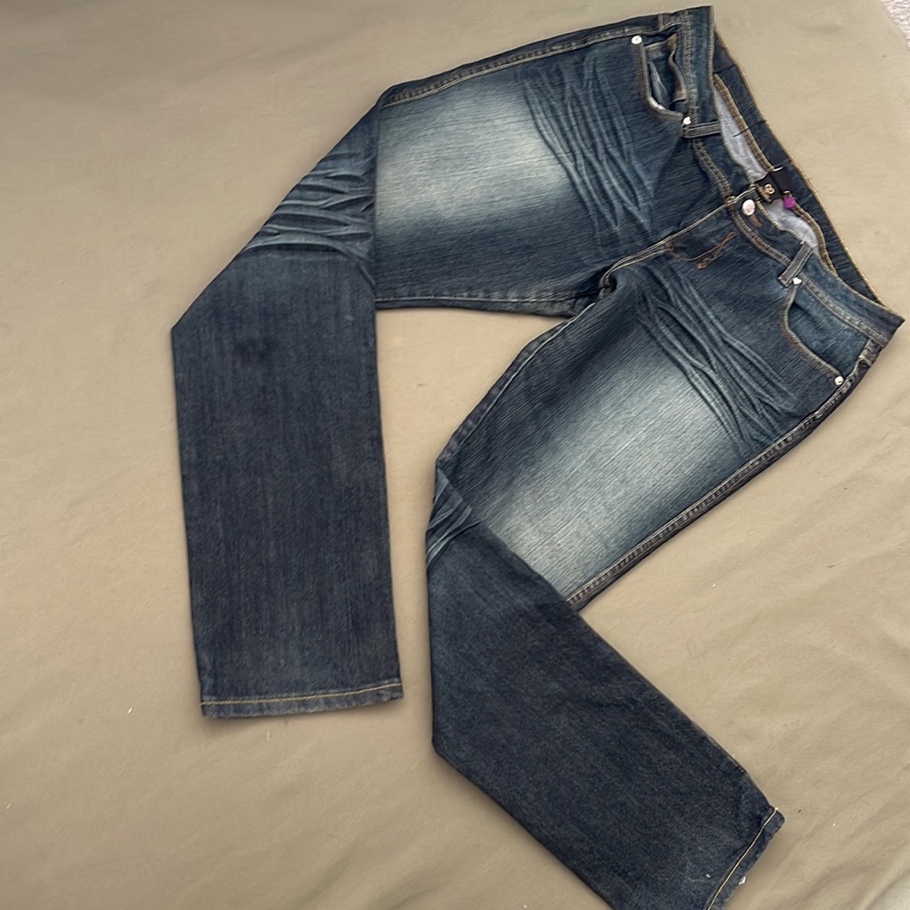 Luxirie By Lrg Classic Women's Size 15” Dark Blue Wash Jeans -